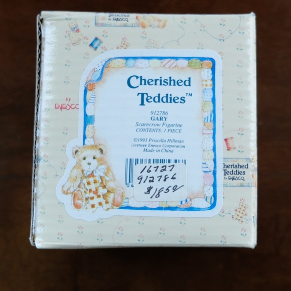 Cherished Teddies "Gary" Scarecrow Fall Figurine - Picture 5 of 5